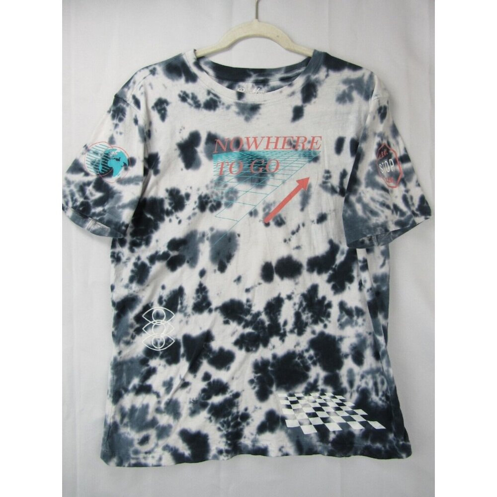 Brooklyn Cloth Tie Dye Men M T-Shirt No Where to Go Psychedelia Trippy Hippie S*